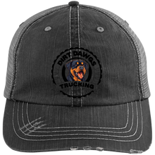 Load image into Gallery viewer, Dirt Dawgs Distressed Unstructured Trucker Cap