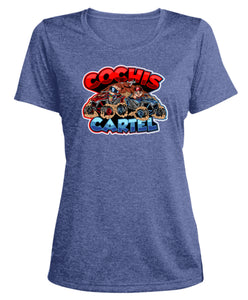 Cochis Cartel Ladies' Heather Scoop Neck Performance Tee