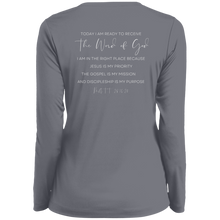 Load image into Gallery viewer, Sheridan.Church Ladies&#39; Moisture-Wicking Long Sleeve V-Neck Tee