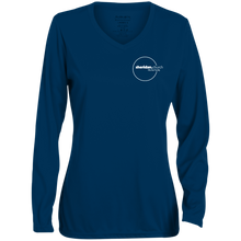 Load image into Gallery viewer, Sheridan.Church Ladies&#39; Moisture-Wicking Long Sleeve V-Neck Tee