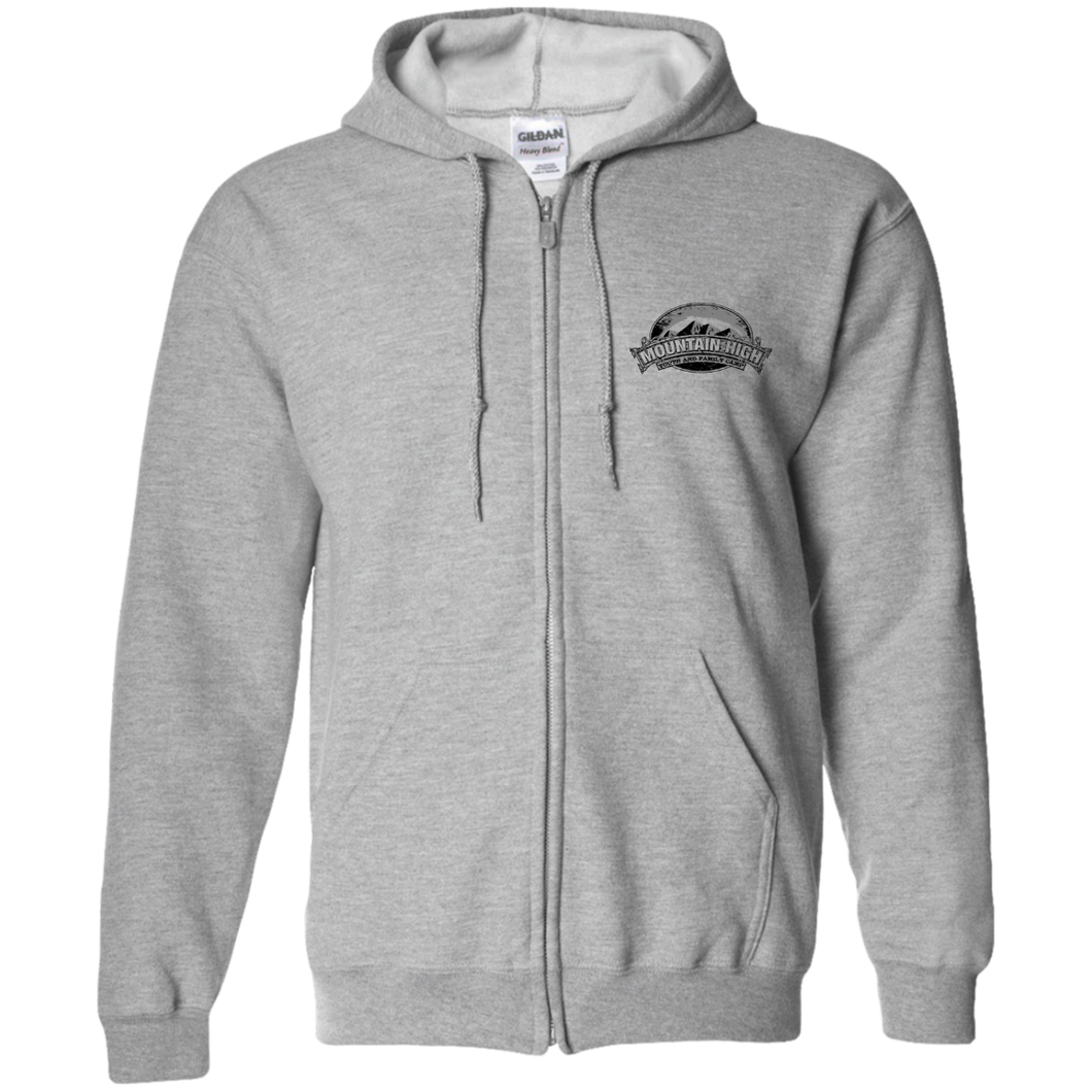 Mt High Zipper Hoodie (Light Colors)