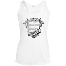 Load image into Gallery viewer, Luke 10:19 Ladies&#39; Performance Racerback Tank