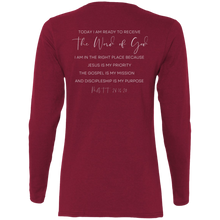 Load image into Gallery viewer, Sheridan.church Ladies&#39; Cotton LS T-Shirt