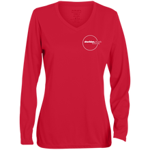 Load image into Gallery viewer, Sheridan.Church Ladies&#39; Moisture-Wicking Long Sleeve V-Neck Tee