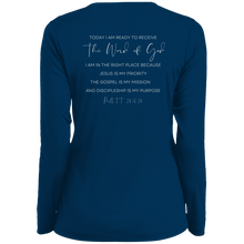 Load image into Gallery viewer, Sheridan.Church Ladies&#39; Moisture-Wicking Long Sleeve V-Neck Tee