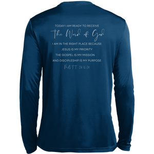 Sheridan.Church Long Sleeve Moisture-Wicking Tee