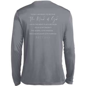 Sheridan.Church Long Sleeve Moisture-Wicking Tee