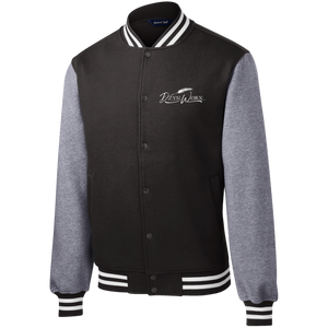 DzynWorx Fleece Letterman Jacket