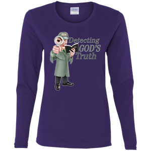 Detecting Gods Truth Ladies' T-Shirt