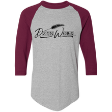 Load image into Gallery viewer, DzynWorx Colorblock Raglan Jersey