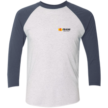 Load image into Gallery viewer, NL6051 Tri-Blend 3/4 Sleeve Baseball Raglan T-Shirt