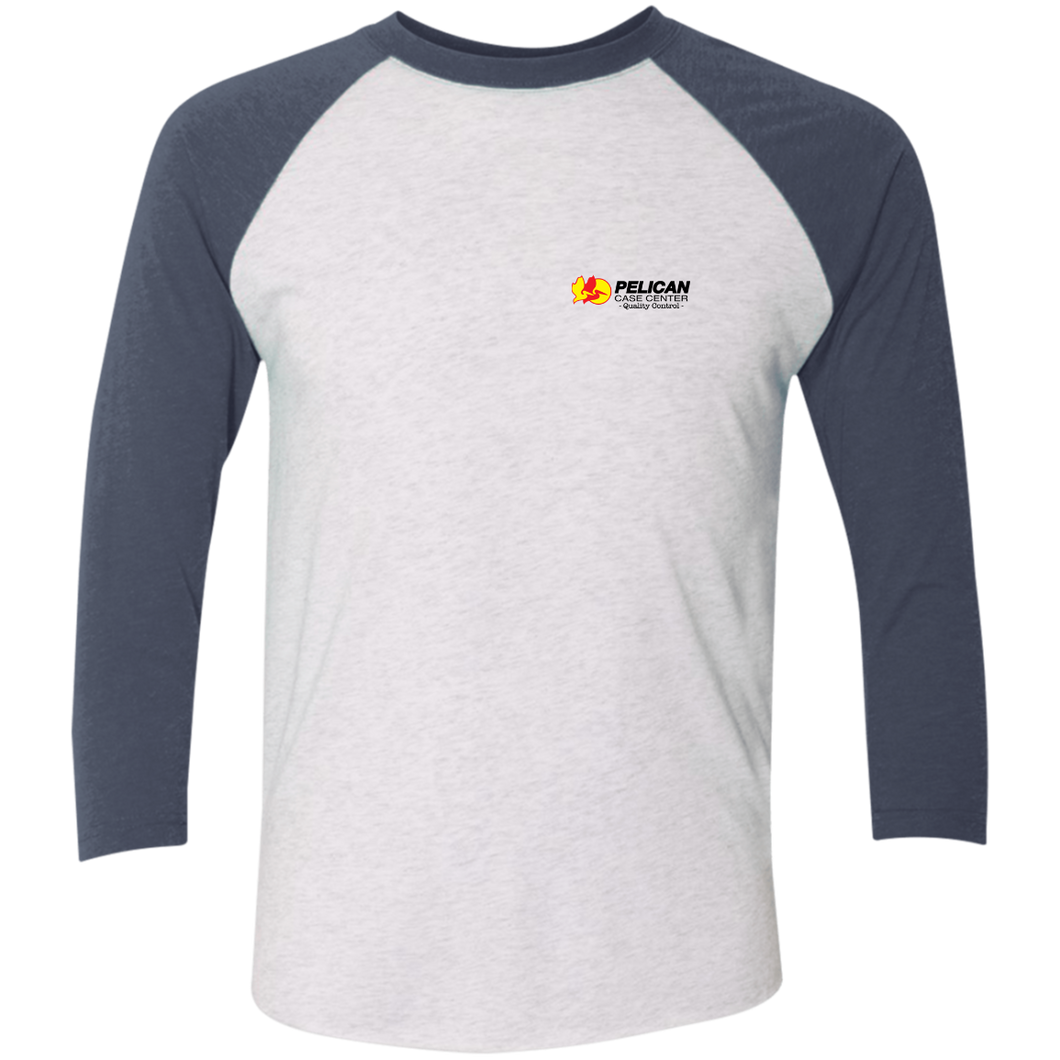NL6051 Tri-Blend 3/4 Sleeve Baseball Raglan T-Shirt