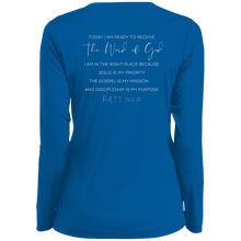 Load image into Gallery viewer, Sheridan.Church Ladies&#39; Moisture-Wicking Long Sleeve V-Neck Tee