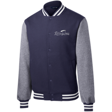 Load image into Gallery viewer, DzynWorx Fleece Letterman Jacket