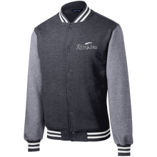 Load image into Gallery viewer, DzynWorx Fleece Letterman Jacket