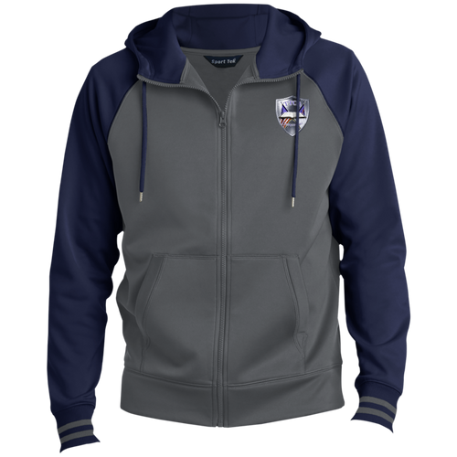 TTCA Men's Sport-Wick® Full-Zip Hooded Jacket