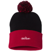 Load image into Gallery viewer, Tabernaculo Pom Pom Knit Cap