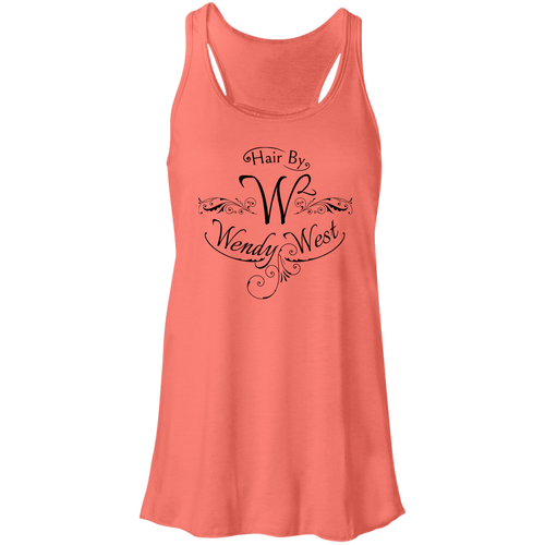 Hair By W2 Flowy Racerback Tank