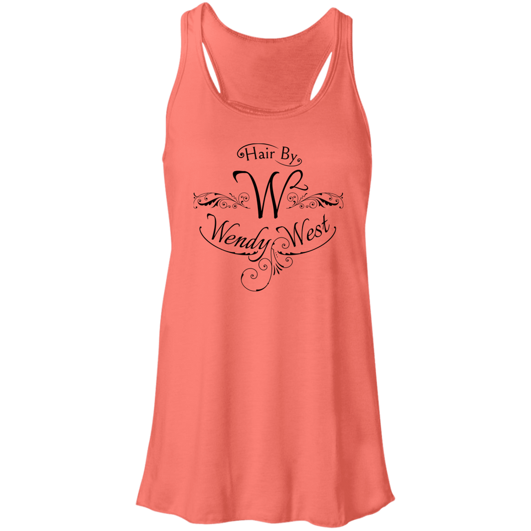 Hair By W2 Flowy Racerback Tank