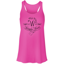 Load image into Gallery viewer, Hair By W2 Flowy Racerback Tank