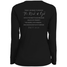 Load image into Gallery viewer, Sheridan.Church Ladies&#39; Moisture-Wicking Long Sleeve V-Neck Tee