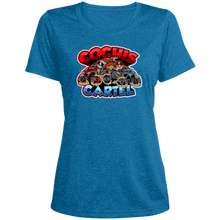 Load image into Gallery viewer, Cochis Cartel Ladies&#39; Heather Scoop Neck Performance Tee