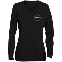 Load image into Gallery viewer, Sheridan.Church Ladies&#39; Moisture-Wicking Long Sleeve V-Neck Tee