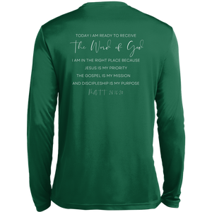Sheridan.Church Long Sleeve Moisture-Wicking Tee