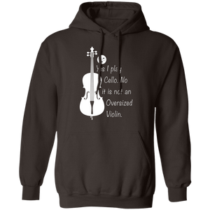 Oversized Violin Pullover Hoodie