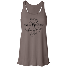 Load image into Gallery viewer, Hair By W2 Flowy Racerback Tank