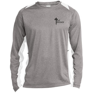 TTSB Long Sleeve Heather Colorblock Performance Tee