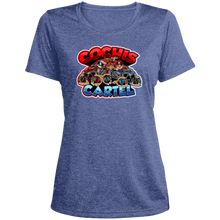 Load image into Gallery viewer, Cochis Cartel Ladies&#39; Heather Scoop Neck Performance Tee