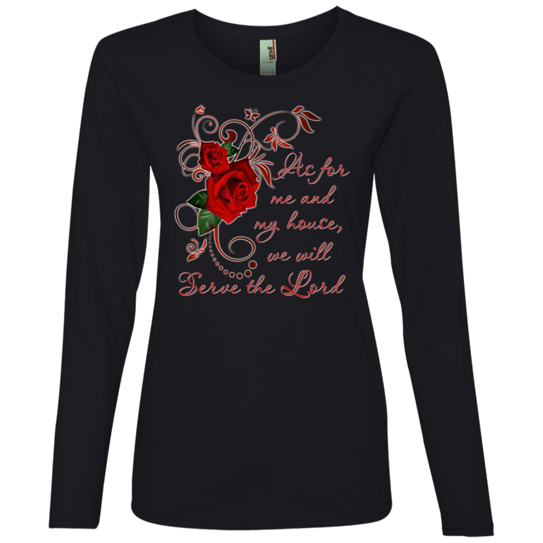 Serve The Lord Ladies Lightweight Shirt