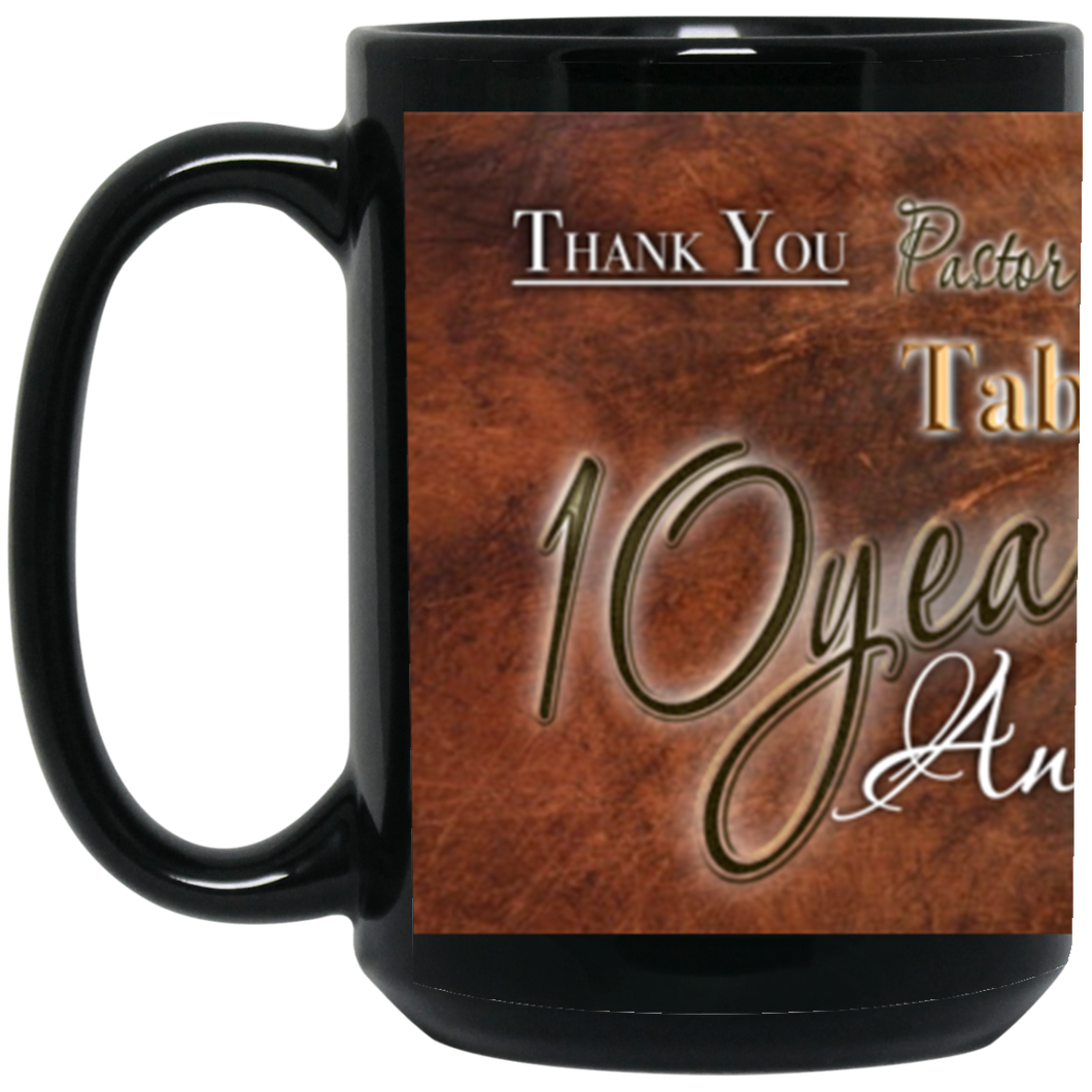 Fontanez 15 oz. Black Mug