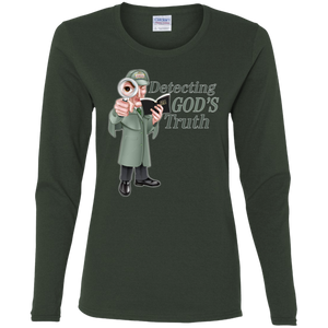 Detecting Gods Truth Ladies' T-Shirt