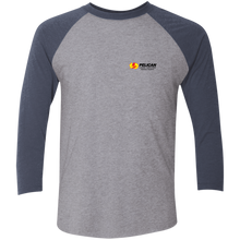 Load image into Gallery viewer, NL6051 Tri-Blend 3/4 Sleeve Baseball Raglan T-Shirt