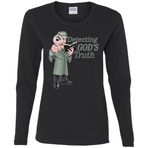 Detecting Gods Truth Ladies' T-Shirt