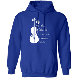 Oversized Violin Pullover Hoodie