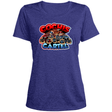 Load image into Gallery viewer, Cochis Cartel Ladies&#39; Heather Scoop Neck Performance Tee