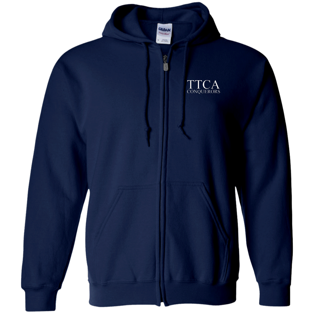 TTCA Zip Up Hoodie (With Logo on Back)