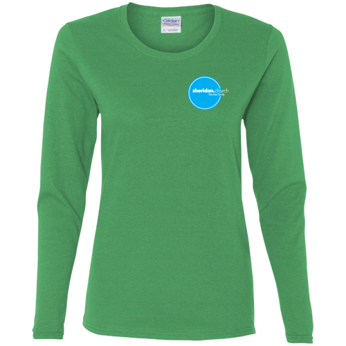 Sheridan.church Ladies' Cotton LS T-Shirt
