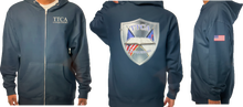 Load image into Gallery viewer, TTCA Premium Zip Up Logo Hoodie