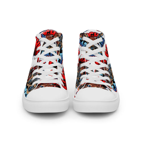 Cochis Cartel Men’s high top canvas shoes