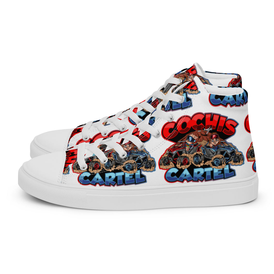 Cochis Cartel Men’s high top canvas shoes