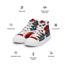 Load image into Gallery viewer, Cochis Cartel Men’s high top canvas shoes