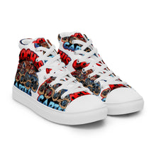 Load image into Gallery viewer, Cochis Cartel Men’s high top canvas shoes