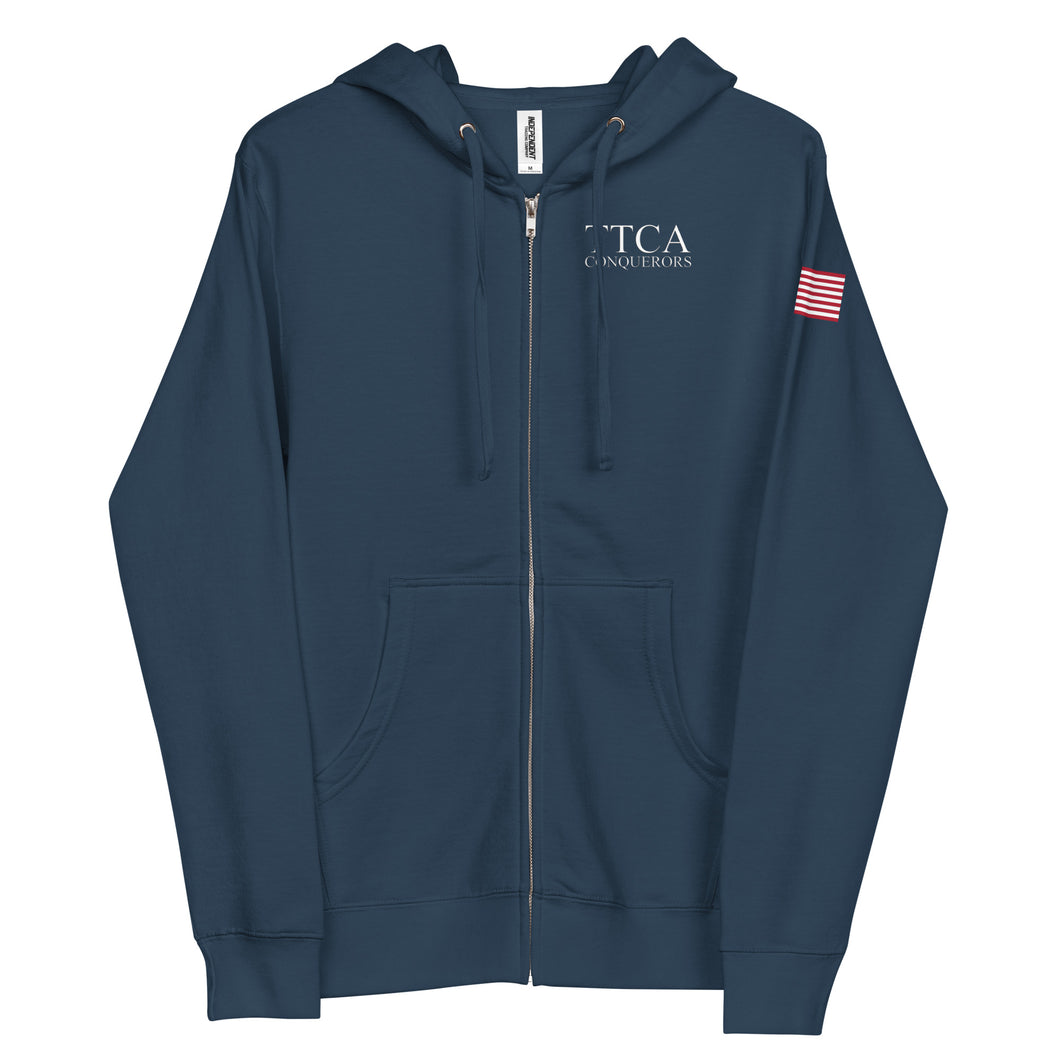 TTCA Premium Zip Up Logo Hoodie