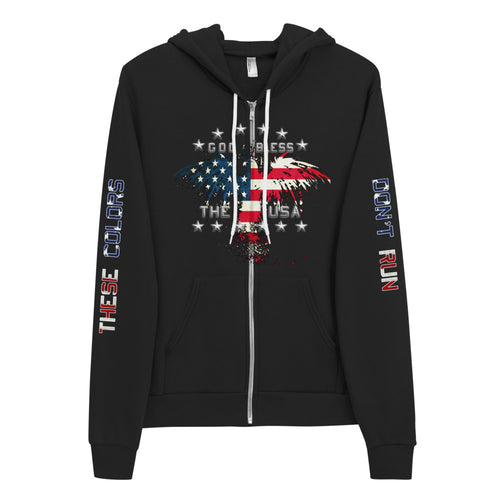 Patriotic Zipper Hoodie