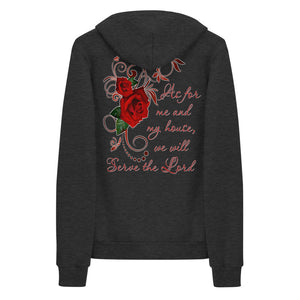 Serve the Lord Zipper Hoodie