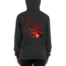 Load image into Gallery viewer, I Love My Violin Hoodie